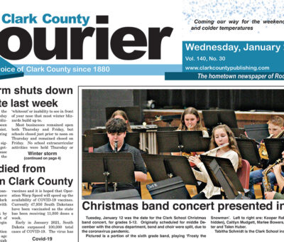 1-20 Clark Courier front page