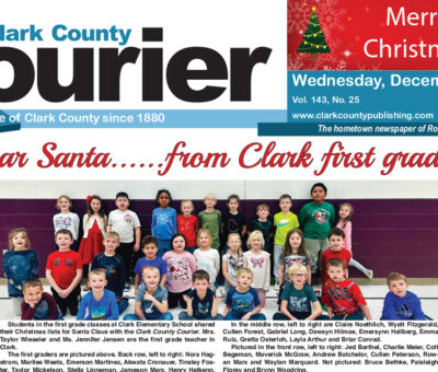 12-20-23 Clark County Courier front page cropped