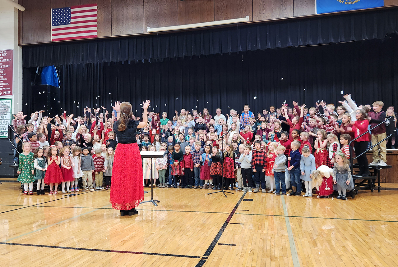 school choir concert