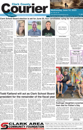 6-14-23 courier front page