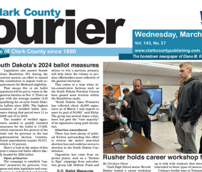 3-13-24 Clark County Courier front crop