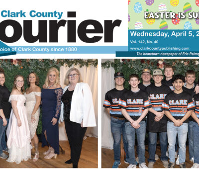 4-5-23 Clark County Courier front page cropped