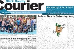 Courier front page cropped for 7-24-24