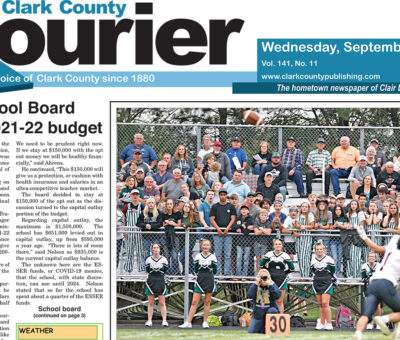 9-15 Clark Courier front page cropped