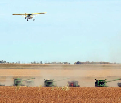 Hansen harvest air shot