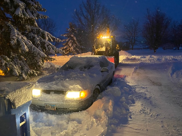 Car in snow