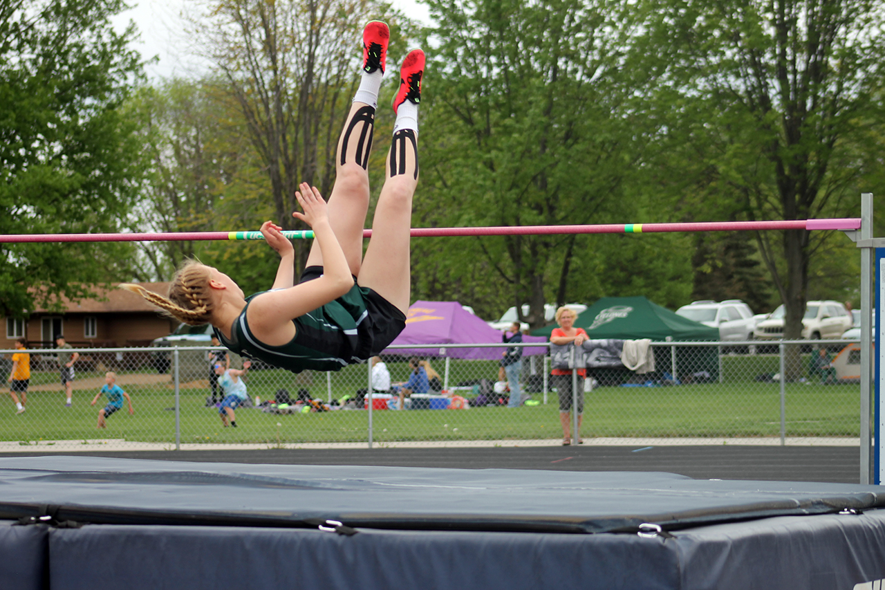 high jump for track