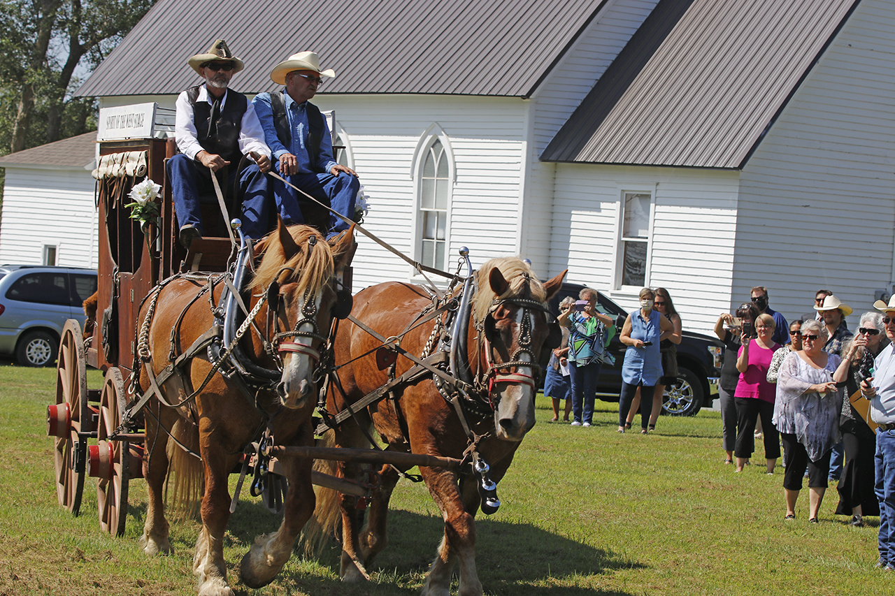 Don Larson funeral procession