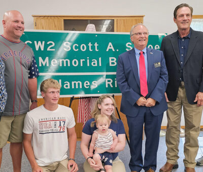 Saboe Bridge Dedication