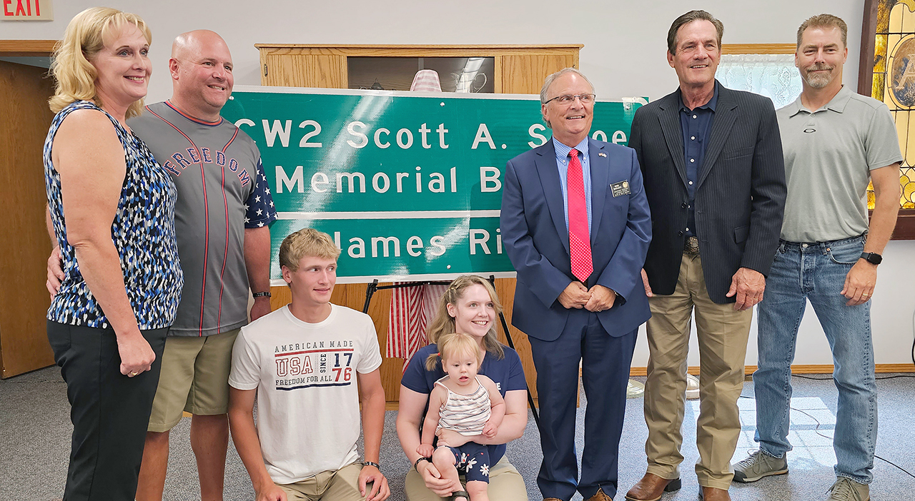 Saboe Bridge Dedication